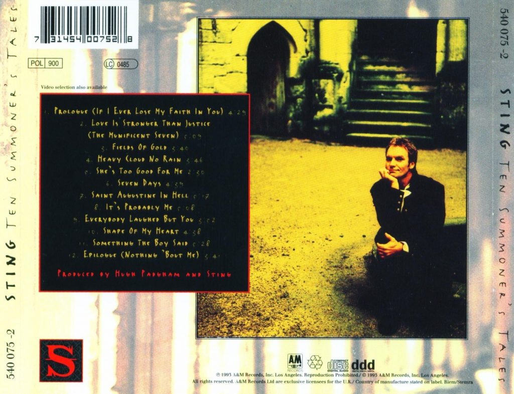 Sting – Ten Summoners Tales (1993) FLAC Soup（这个杀手不太冷）