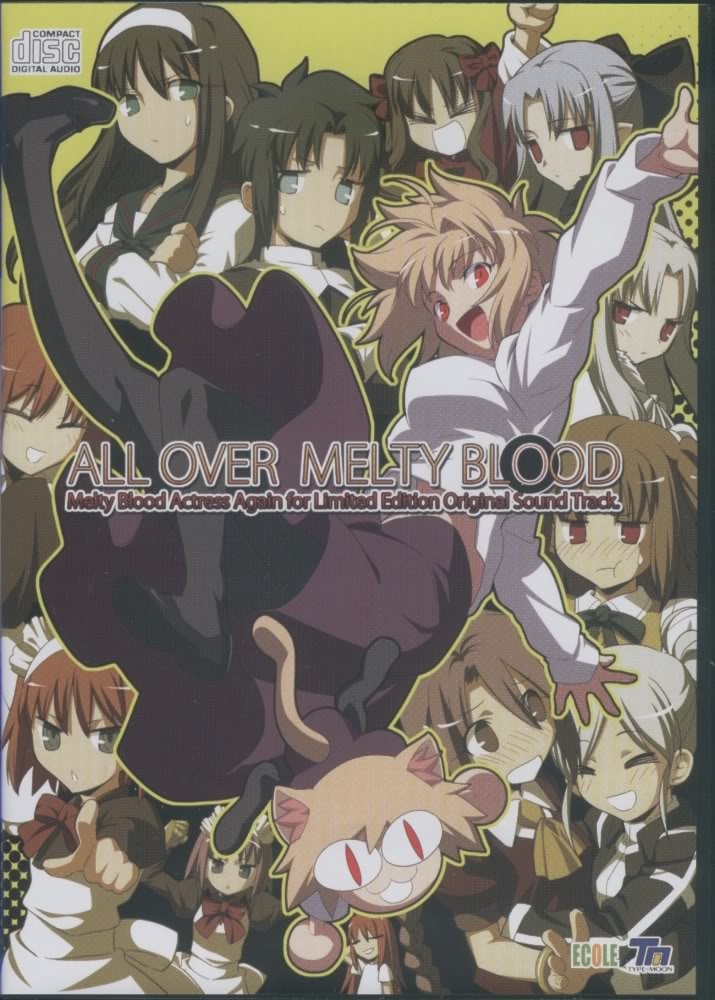 【游戏ost】ALL OVER MELTY BLOOD Actress Again 初回限定特典 A【TAK无损】