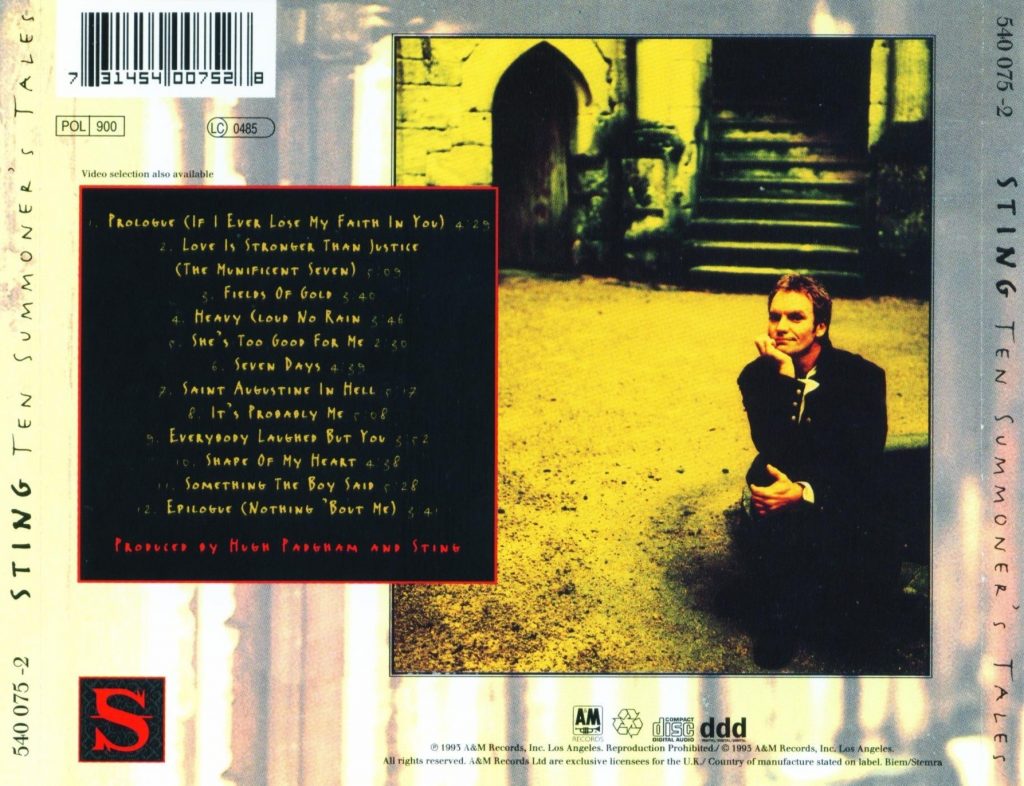 Sting - Ten Summoners Tales (1993) FLAC Soup（这个杀手不太冷）
