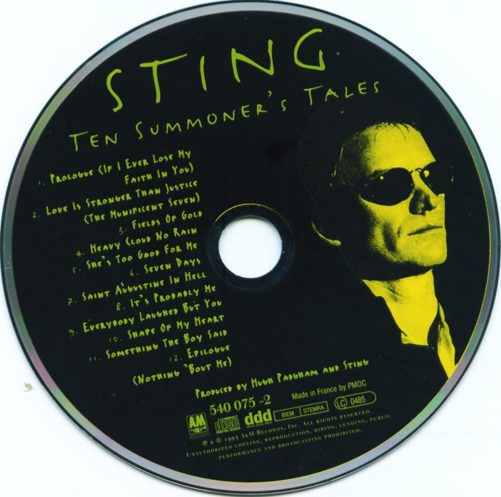 Sting - Ten Summoners Tales (1993) FLAC Soup（这个杀手不太冷）