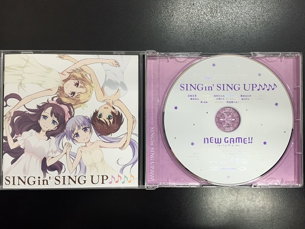 (转载)【自抓】[180124]TVアニメ『NEW GAME!!』キャラクターソングミニアルバム2「SINGin' SING UP♪♪♪♪」／V.A.(wav+cue+log)