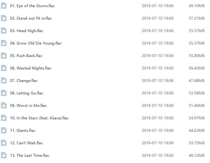[Hi-res][自购]ONE OK ROCK-Eye of the storm(FLAC）