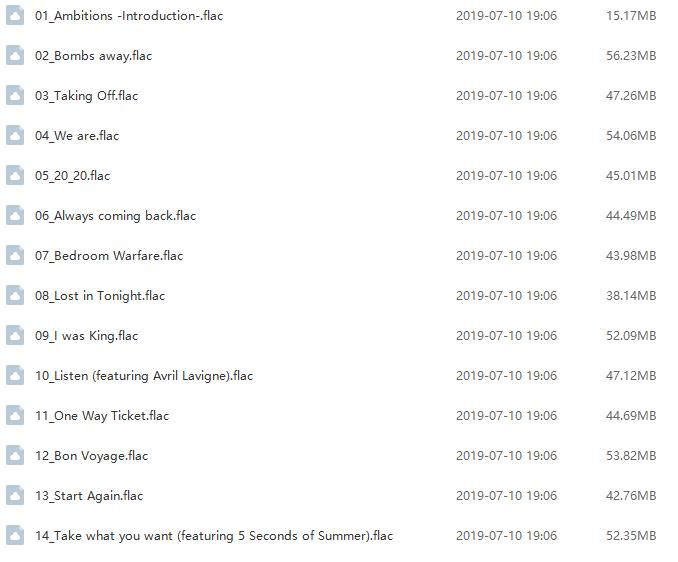 [Hi-res][自购]ONE OK ROCK-Ambitions（FLAC)
