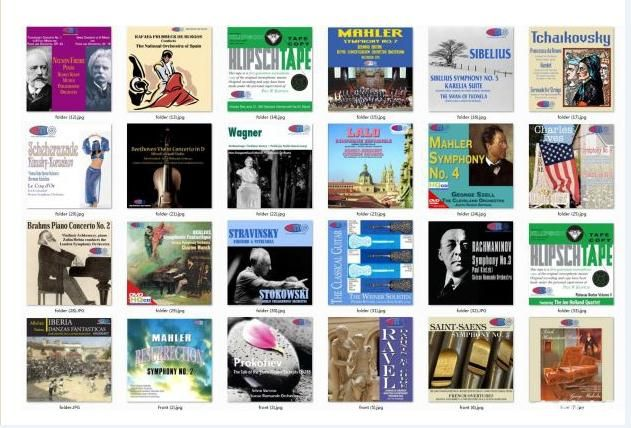 HDTT 母带资源 收录数十位古典音乐家作品【150GB】[24/96] [24/192] [DSD(DSF)]