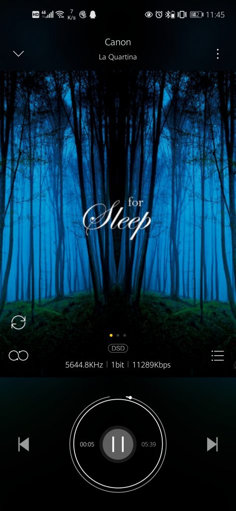 ［DSD  5644.8HKz/1bit/11289kbps］Canon（卡农）