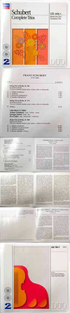 【EAC自抓】Schubert - Complete Trios(舒伯特:三重奏全集)