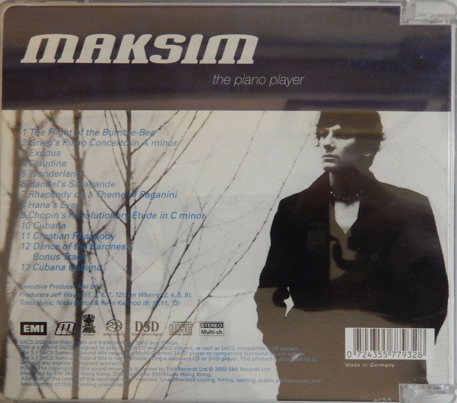 Maksim - The Piano Player (2003) [SACD][DSD64]