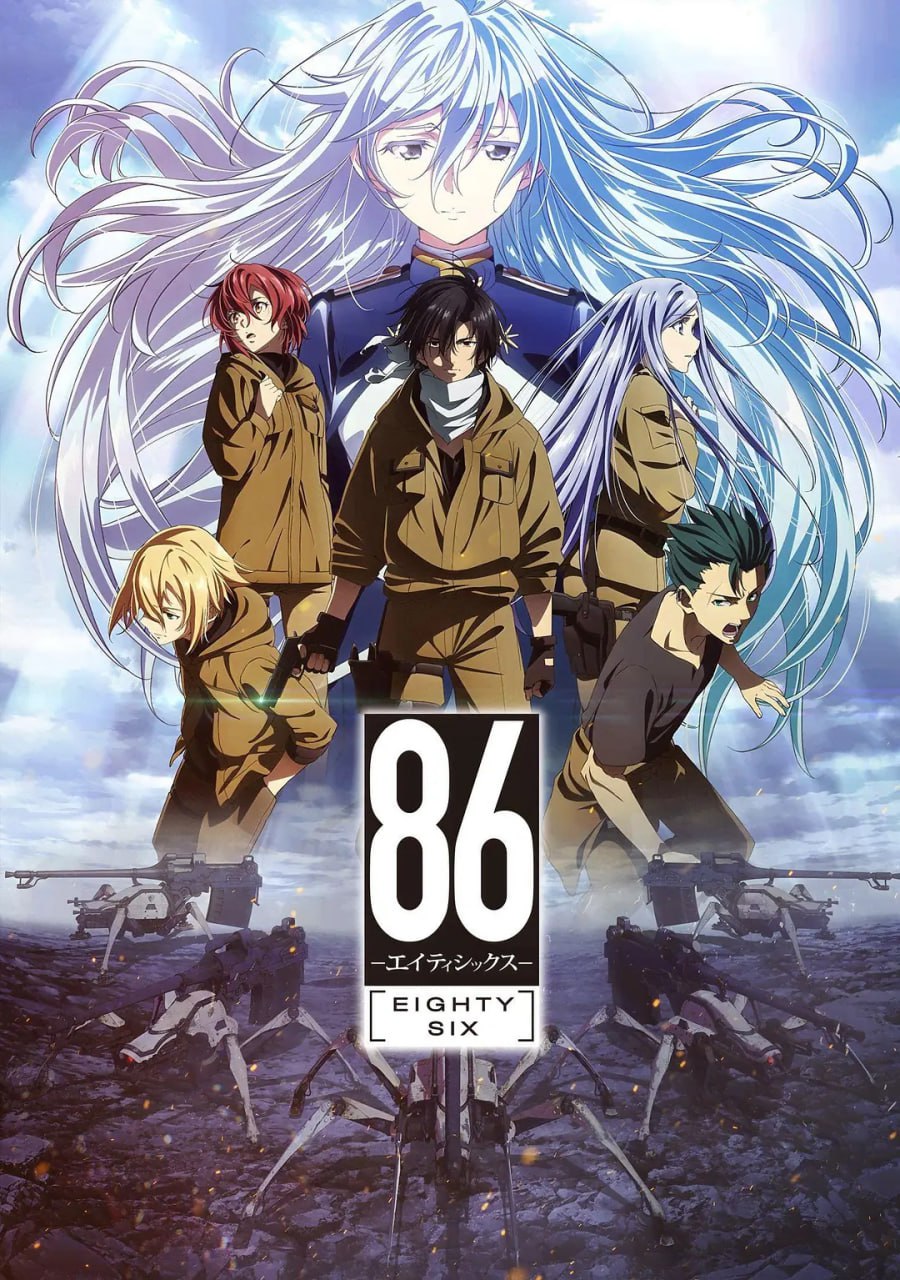【豆瓣8.8 动漫】86 -不存在的战区 合集【7.3GB】