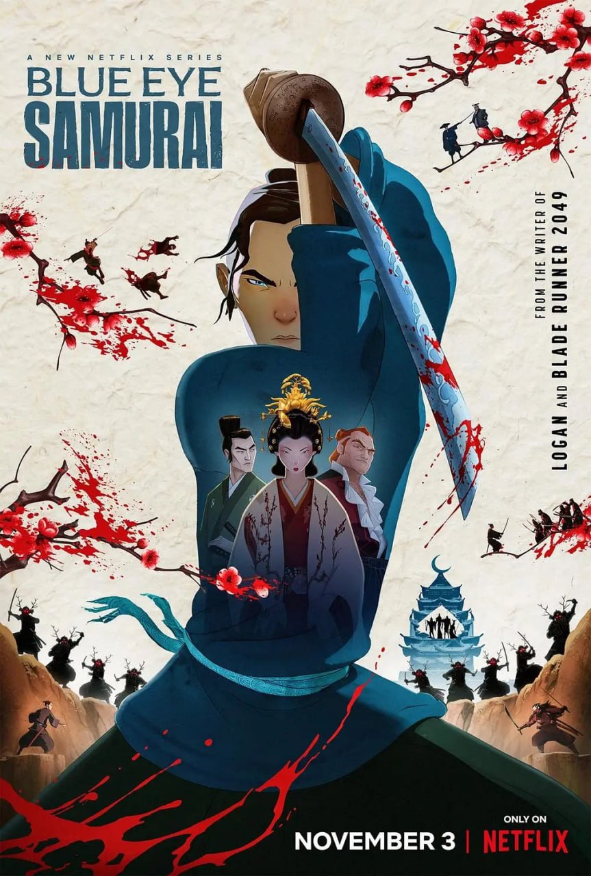 【豆瓣8.7 动画】蓝眼武士 第一季(2023) 1080P 单集/1G 全8集 中文字幕【7.6GB】