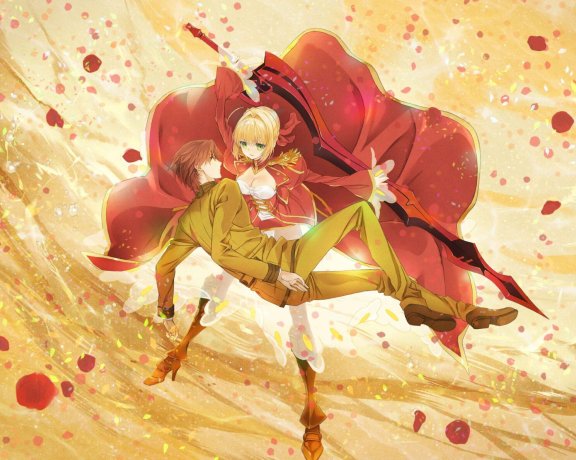 月と花束
