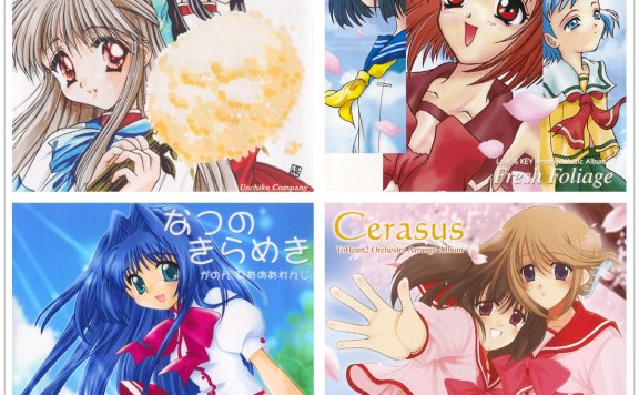 一些《うんちく商事》的陈年 Leaf & Key 同人CD