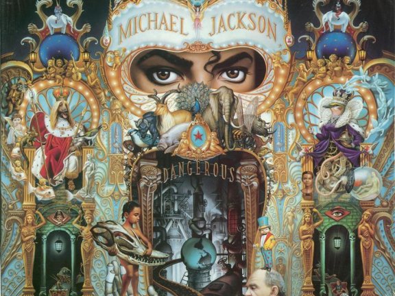 Michael Jackson 1991 Dangerous-黑胶